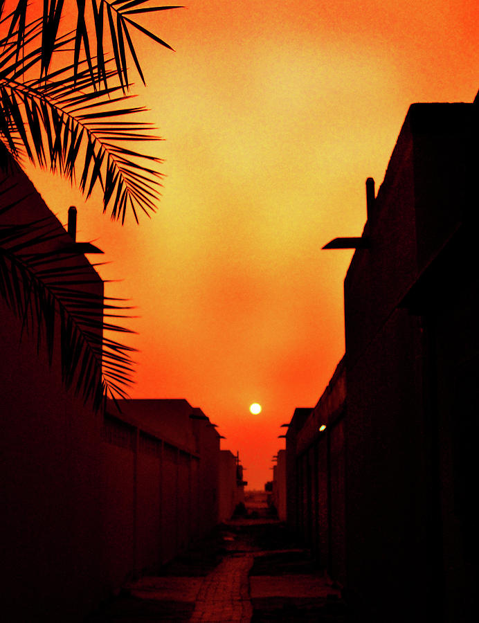 Sunset Photograph - Walkway by Farah Faizal