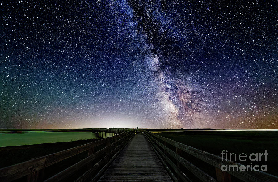 Walkway to the Stars Photograph by Colin Woods
