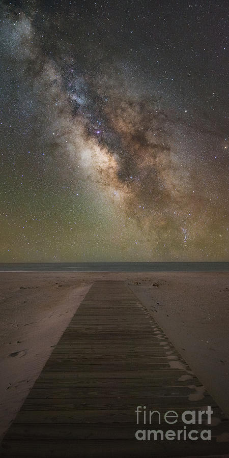 Walkway To The Universe  Photograph by Michael Ver Sprill