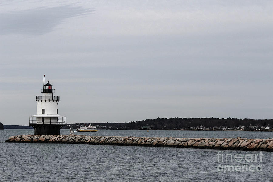 Lighthouse Photograph - Walkway by Victory Designs