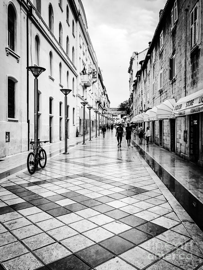 Walkways in Split, Croatia Photograph by JMerrickMedia Walkways in Split, Croatia Photograph by JMerrickMedia