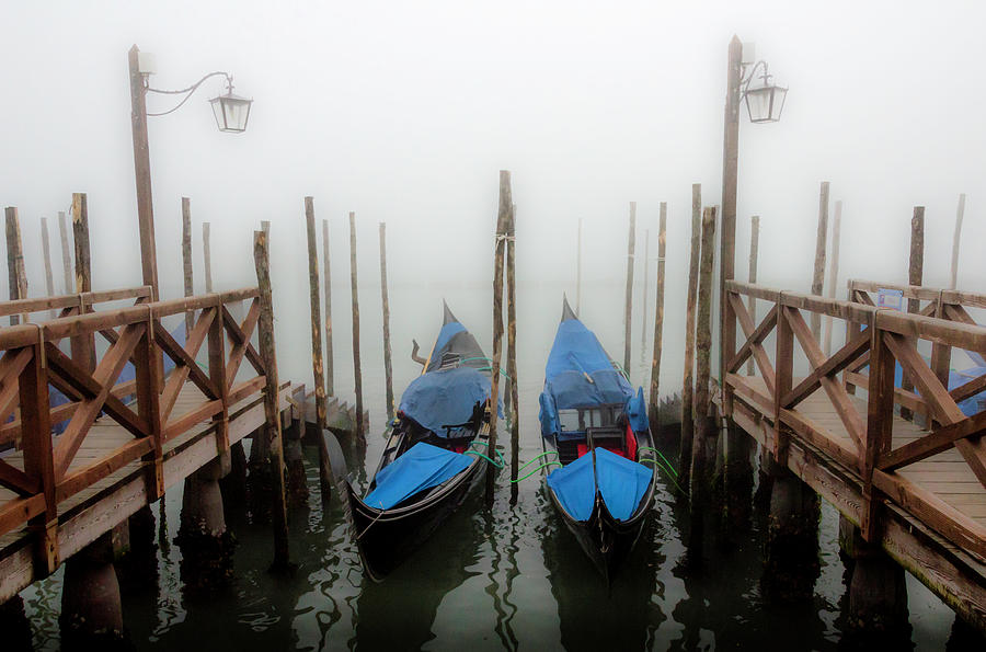 Walkways to the Gondolas Photograph by Wolfgang Stocker
