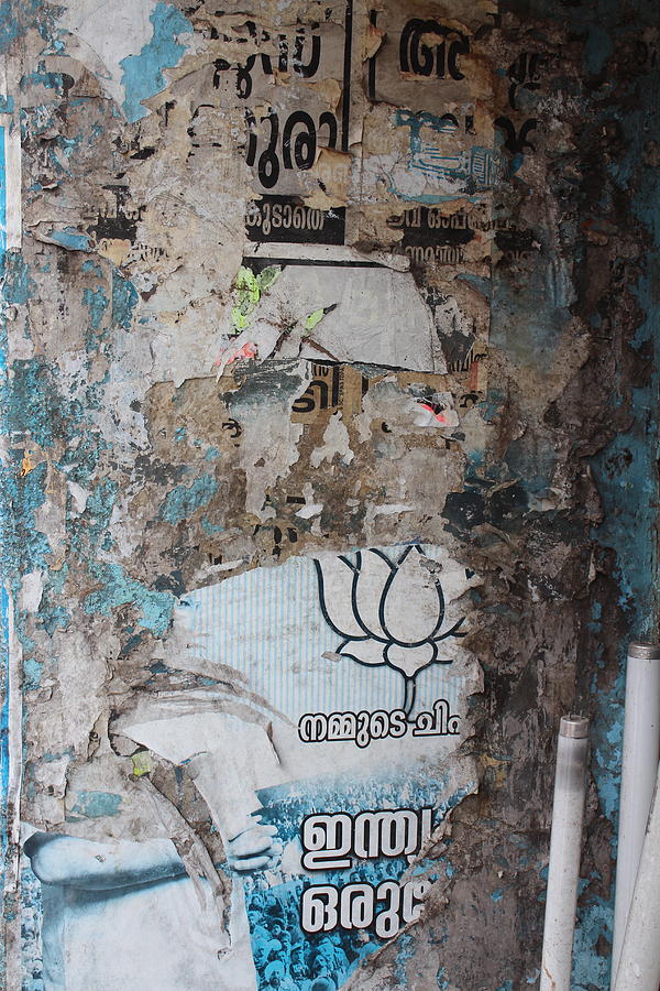 Wall in Kochi Photograph by Jennifer Mazzucco
