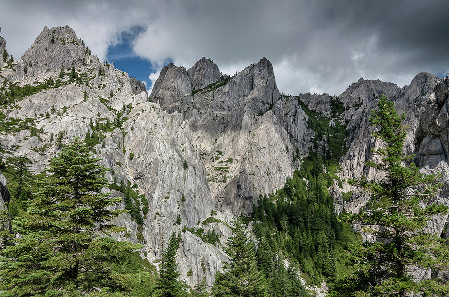 Wall of Crags Photograph by Greg Nyquist
