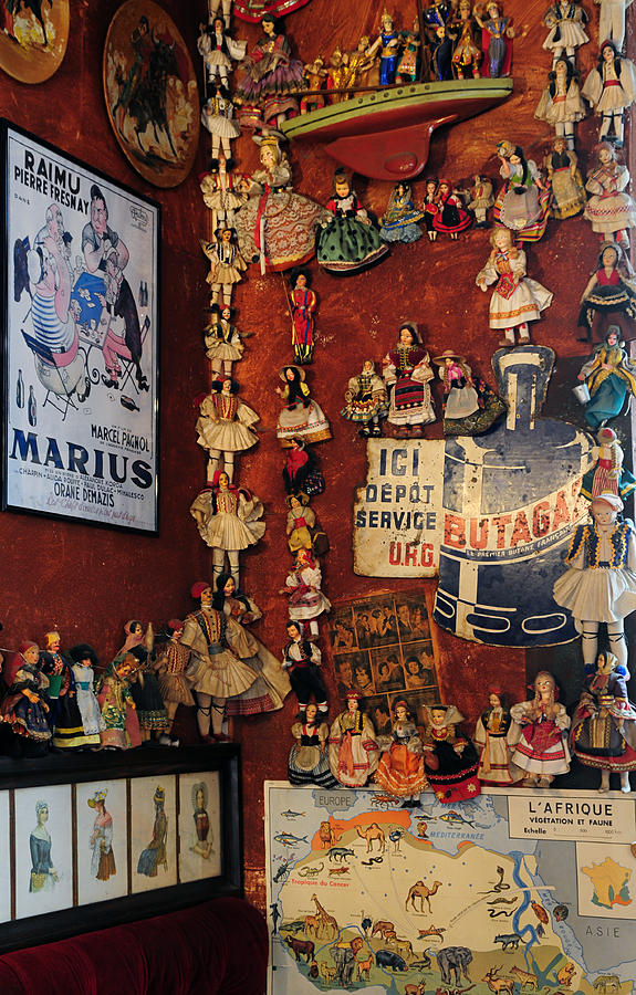 Wall of Dolls Photograph by Dave Mills