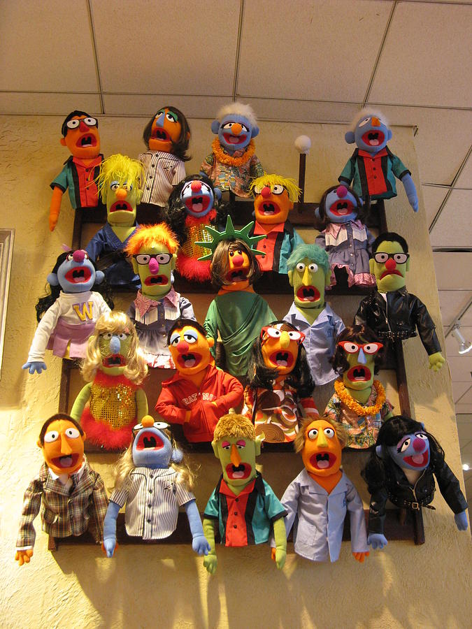 New York City Photograph - Wall of Muppets by Choi Ling Blakey