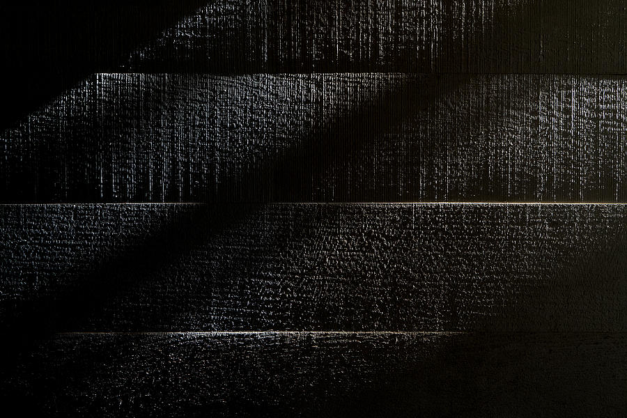 Wall Raked With Light Photograph by Derek Dean