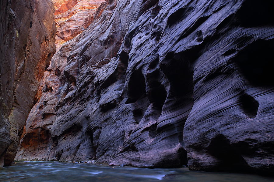 Wall Street at the Narrows at Zion National Park Photograph by Jetson Nguyen
