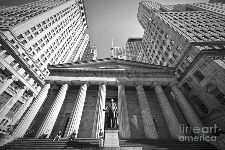 Wall Street NYC Photograph by Jack Torcello