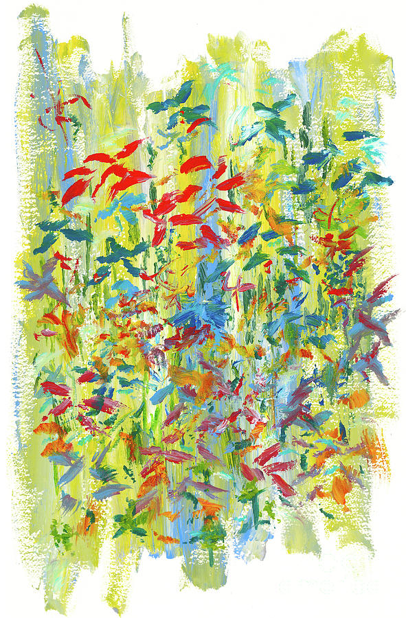 Wallflowers Painting by Bjorn Sjogren