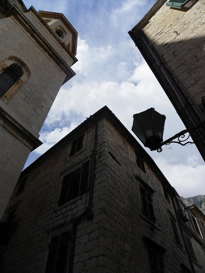 Church Walls Photograph - Walls and skies II by Vineta Marinovic