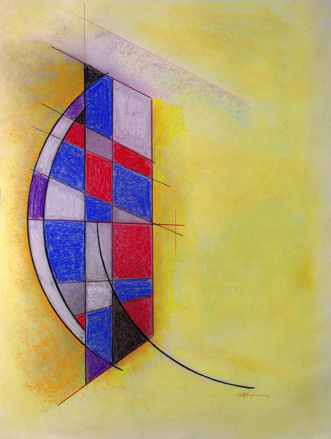 Abstract Drawing - Walls End by J R Seymour Abstract Drawing - Walls End by J R Seymour