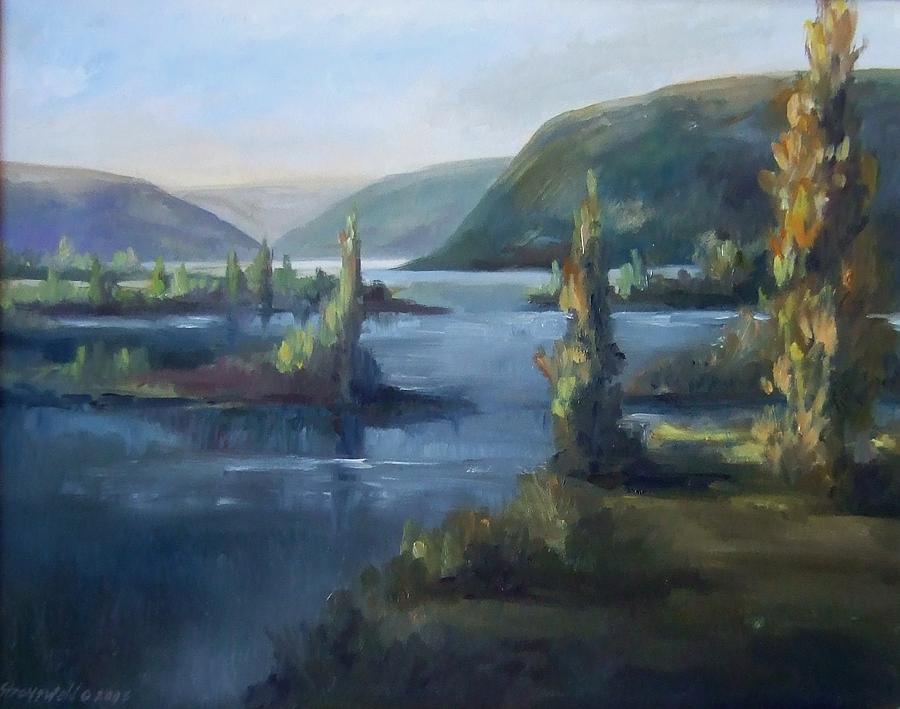 Wallula Gap October Painting by Ruth Stromswold Wallula Gap October Painting by Ruth Stromswold