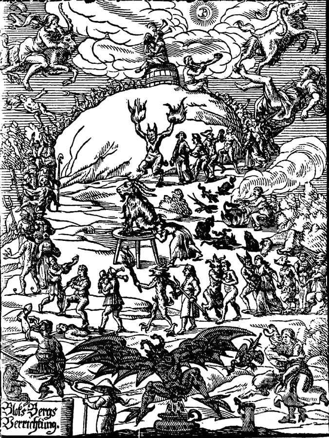 Walpurgis Night, 1668 Photograph by Science Source