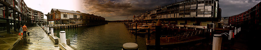 Walsh Bay after the rain Photograph by Andrei SKY