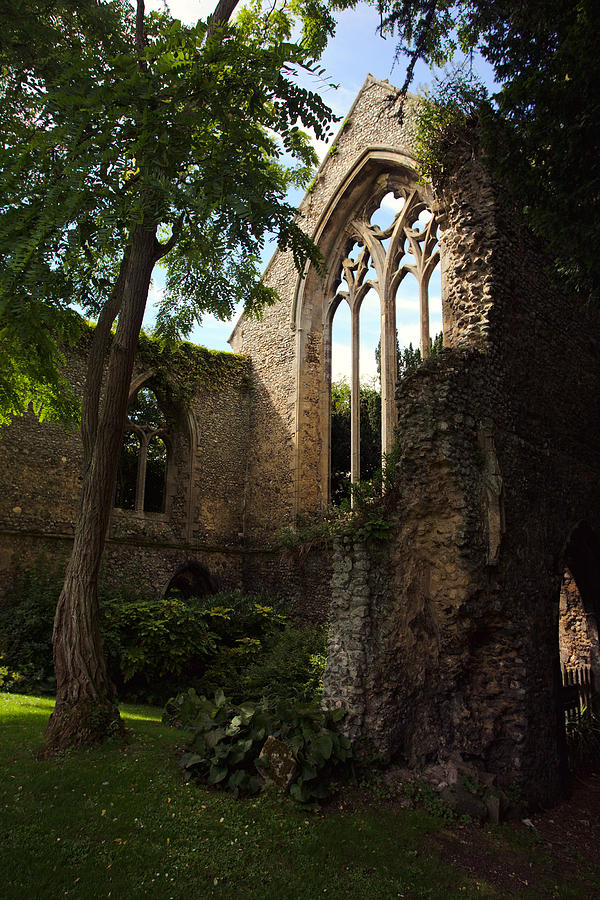 Walsingham Abbey ruins Photograph by Paul Cowan