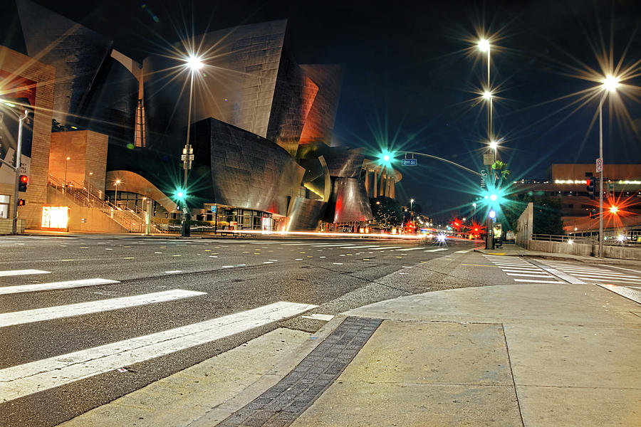 Walt Disney Concert Hall - Los Angeles Art Photograph by Lourry Legarde