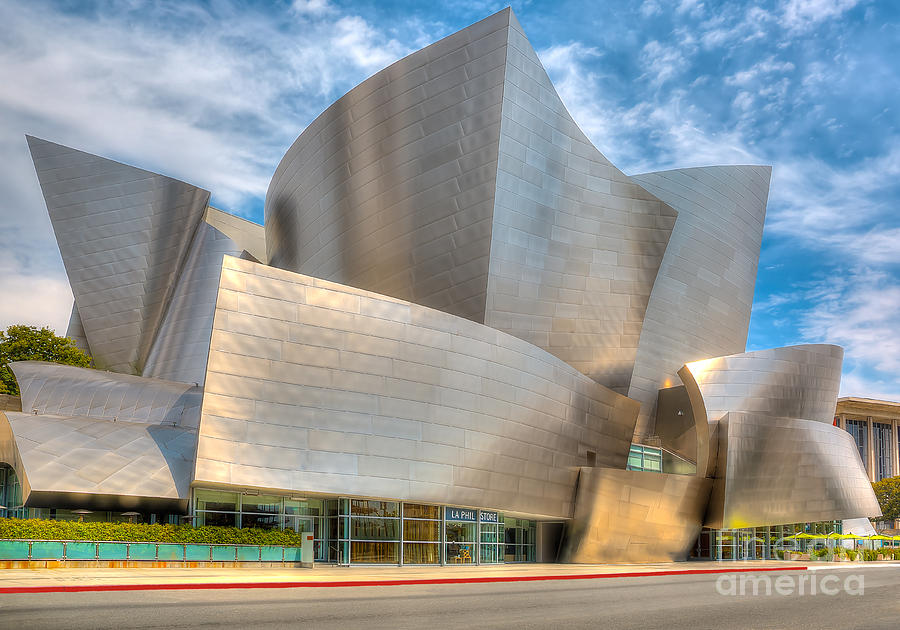 Walt Disney Concert Hall - Los Angeles Photograph by Jim Carrell