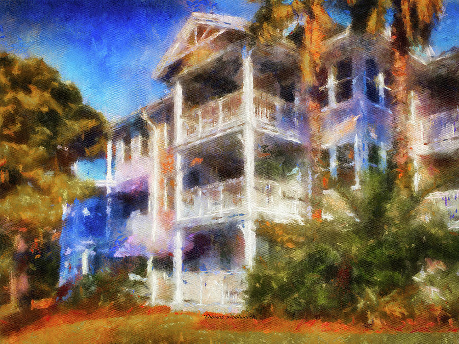 Walt Disney World Old Key West Resort Villas PA 02 Mixed Media by Thomas Woolworth