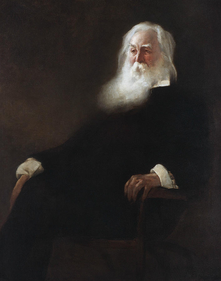 Walt Whitman Painting by John White Alexander