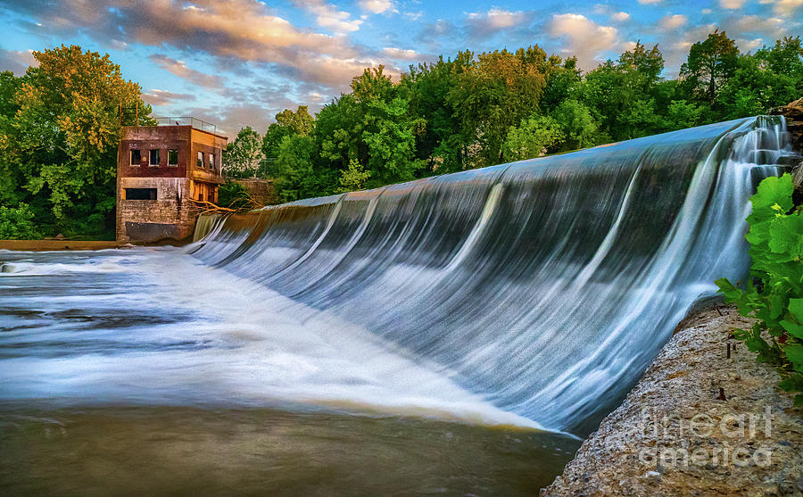 Walter Hill Spillway Photograph by David Smith