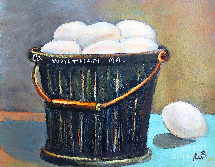 Waltham Good Eggs Painting by Rita Brown
