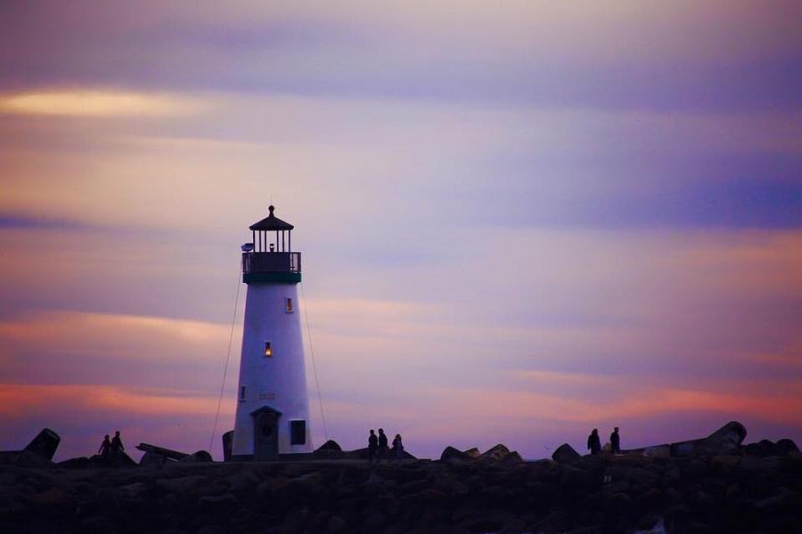 Walton Lighthouse Photograph by Lora Lee Chapman