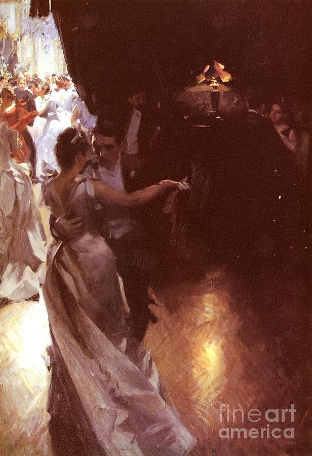 Waltz Painting by Anders Zorn