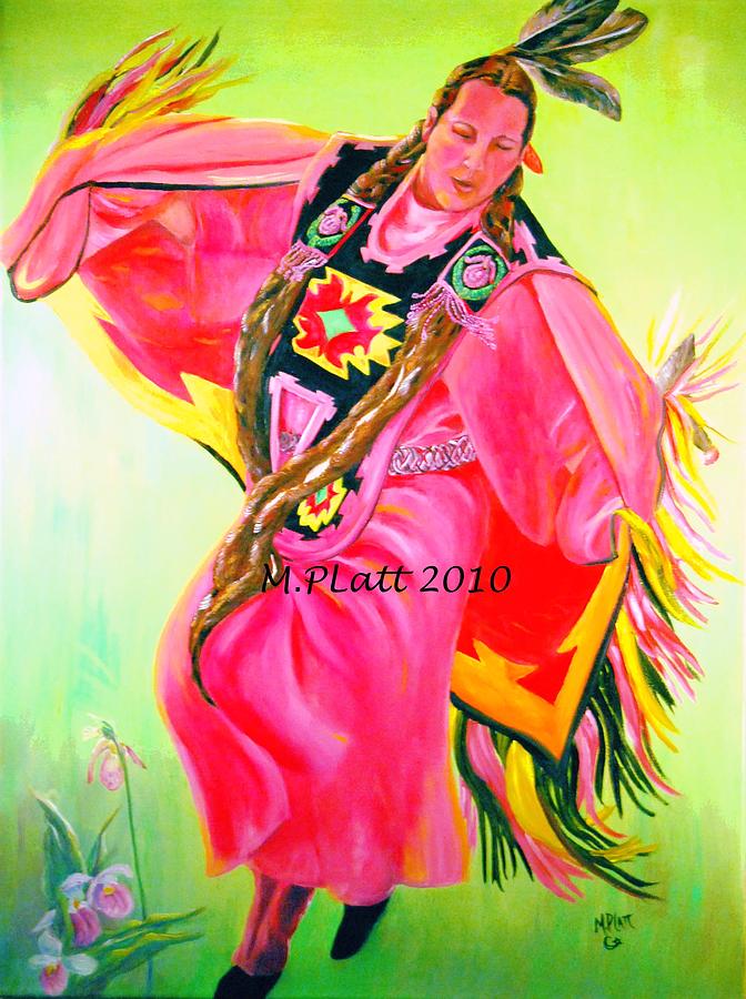 Wampanoag Woman Painting by Margaret Platt - Fine Art America