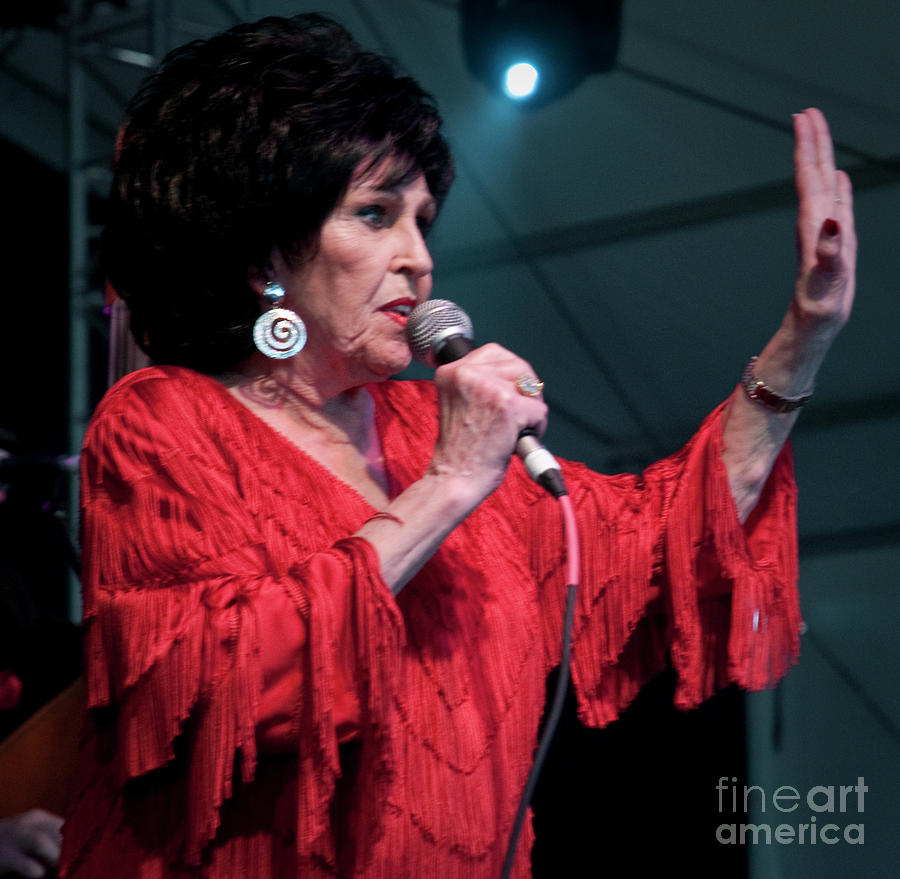 Wanda Jackson at Bonnaroo Music Festival Photograph by David Oppenheimer