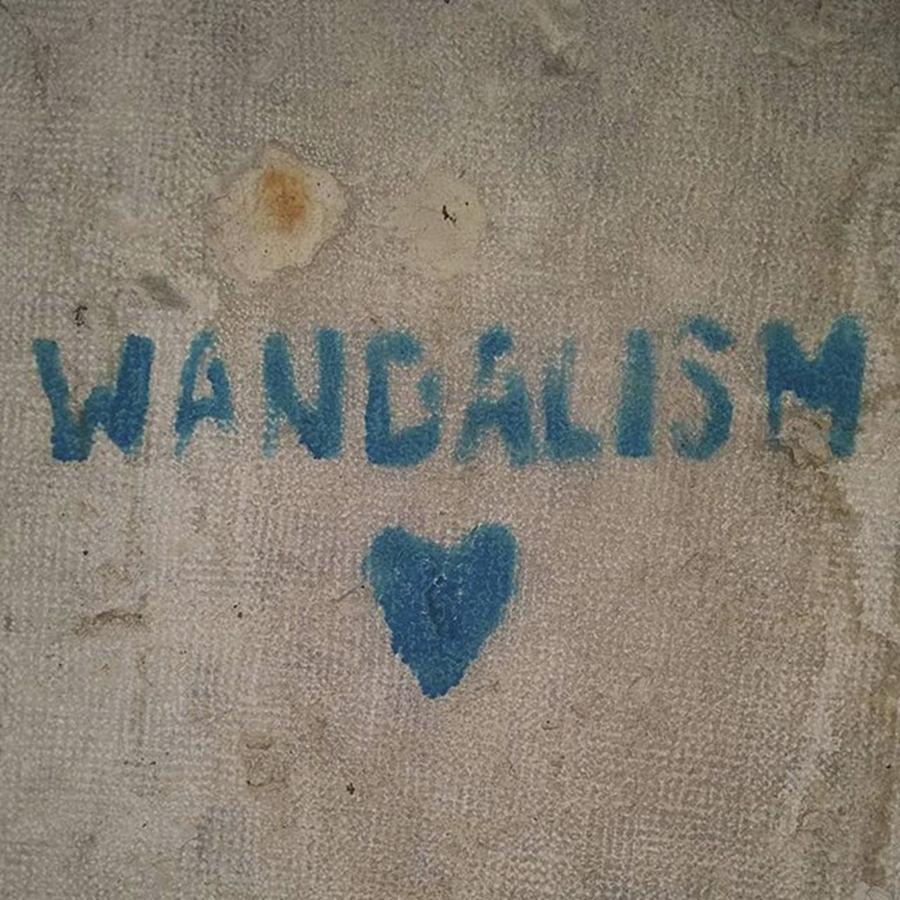 Wanderlust Photograph - wandalism | Unknown Artist | by StreetArt Cred