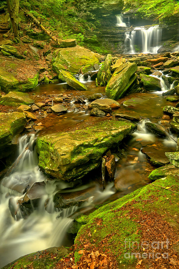 Wandering Waterfalls Photograph by Adam Jewell