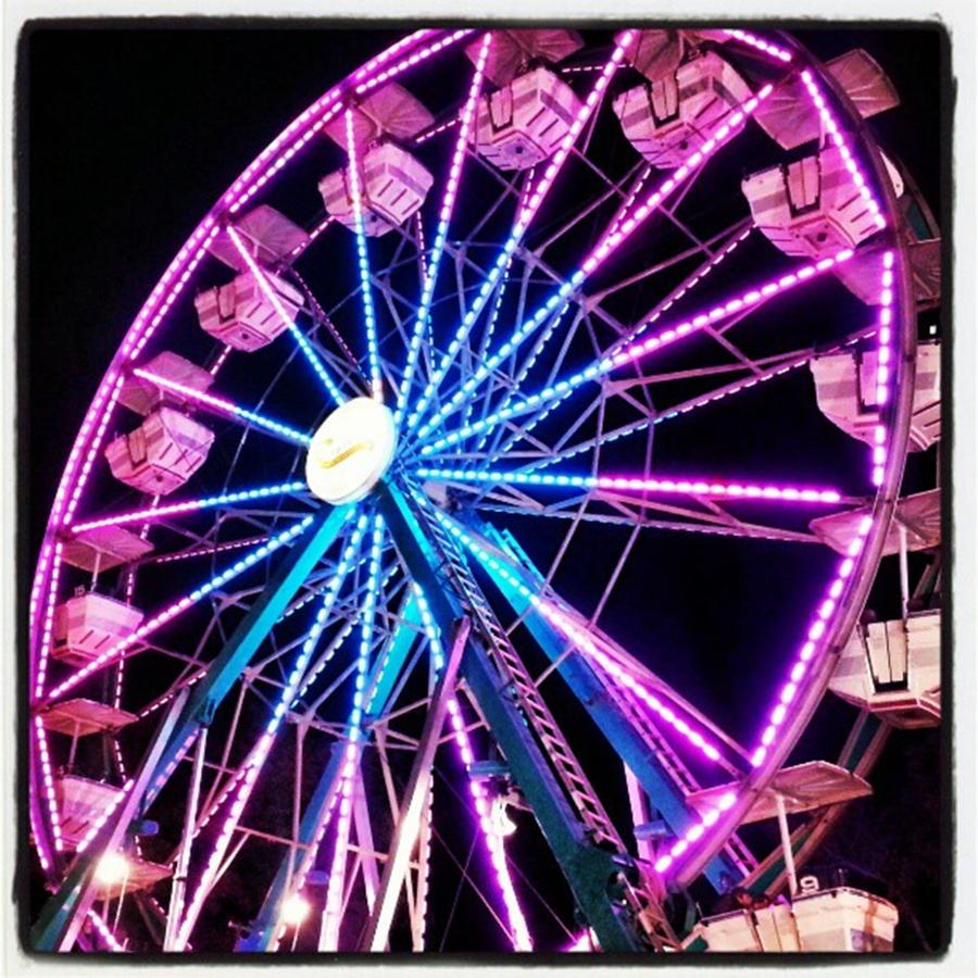 Carnival Photograph - Ferris Wheel by Sean Wray