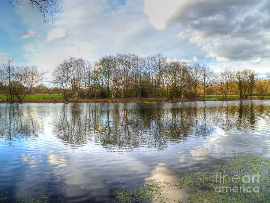 Wanstead Park Reflections Photograph by Vicki Spindler