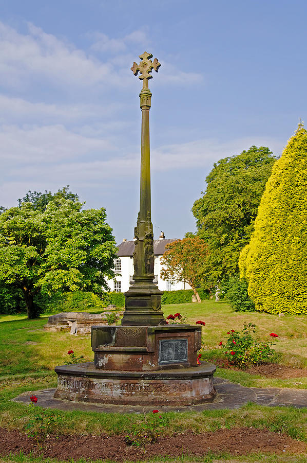 War Memorial in St Marys Churchyard Tutbury Photograph by Rod Johnson