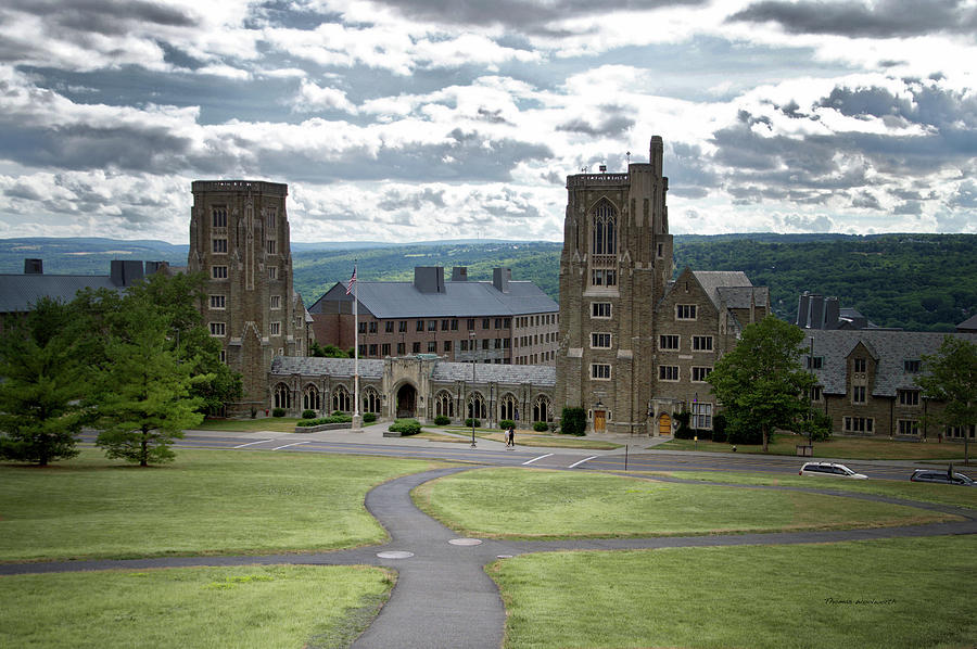 War Memorial Lyon Hall Cornell University Ithaca New York 02 Photograph by Thomas Woolworth