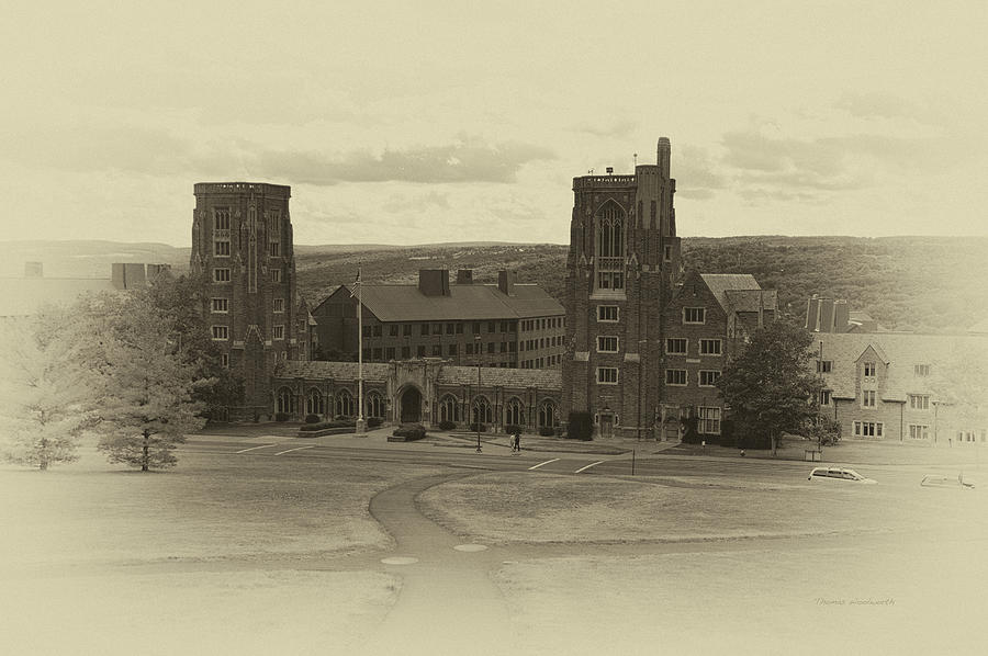 War Memorial Lyon Hall Cornell University Ithaca New York Heirloom Photograph by Thomas Woolworth