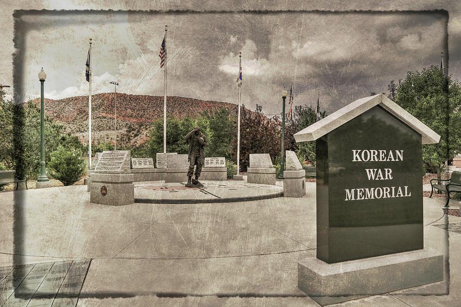 War Memorial Series - Korean War Photograph by Donna Kennedy
