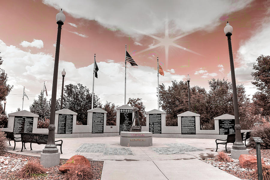 War Memorial Series - Vietnam War Photograph by Donna Kennedy