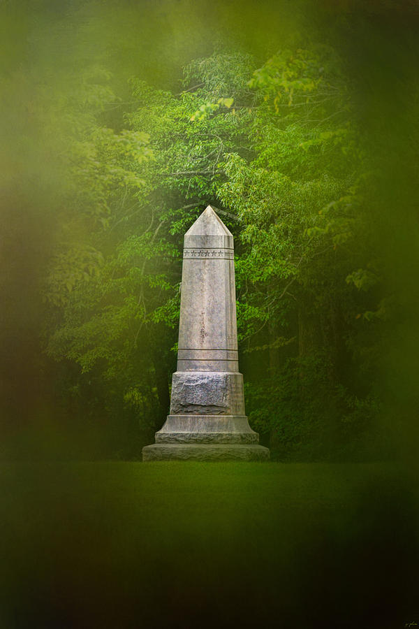 War Monument In Spring Photograph by Jai Johnson