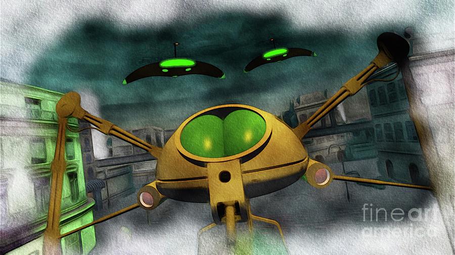 War Of The Worlds Part 2 Painting