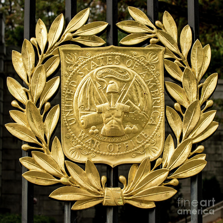 War Office Emblem - United States of America Photograph by Gary Whitton