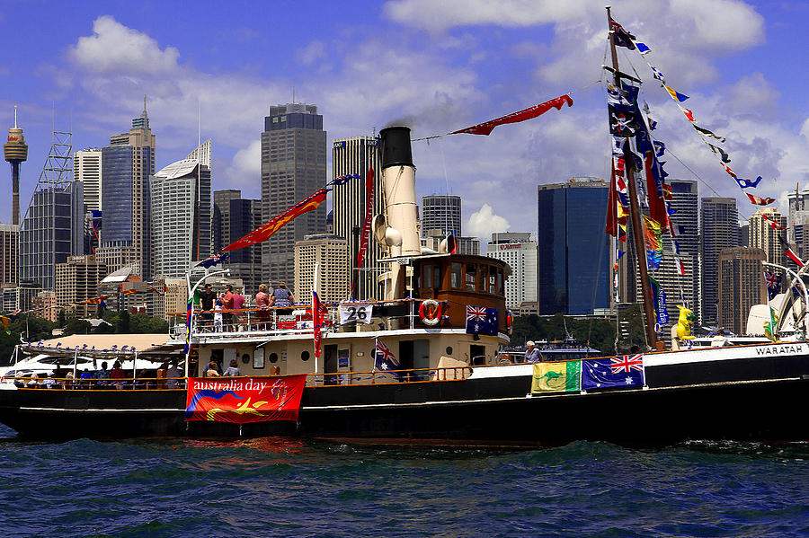 City Photograph - Waratah From Sydney Heritage Fleet by Miroslava Jurcik