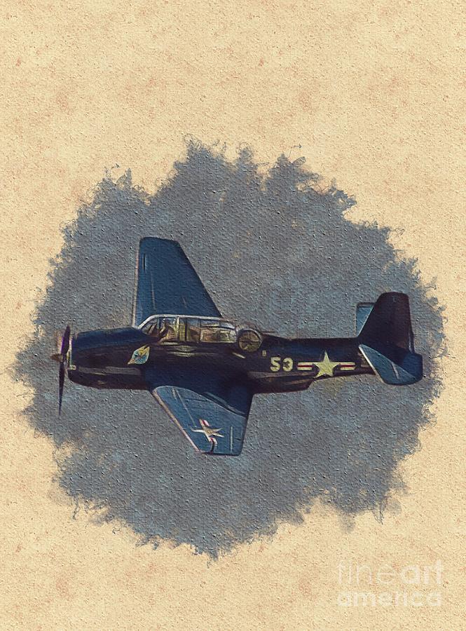 Warbird Painting by Esoterica Art Agency - Fine Art America