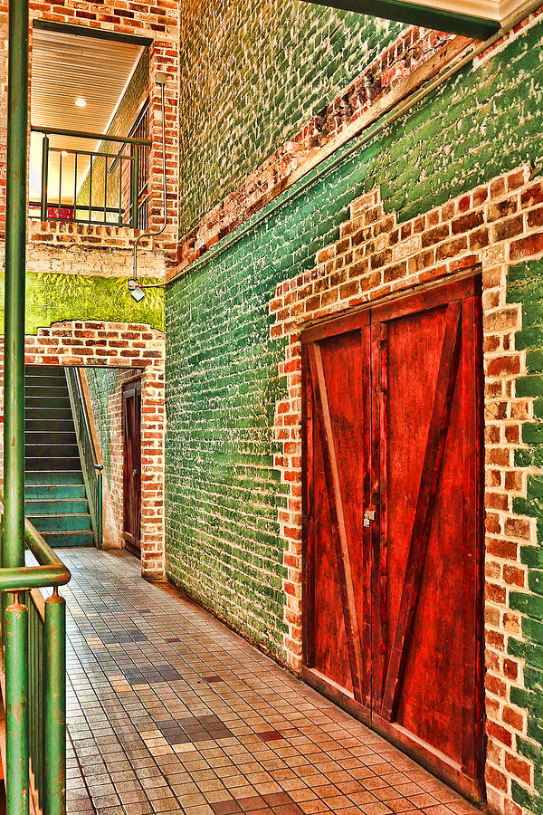 Warehouse Hallway Photograph by Susan Cliett