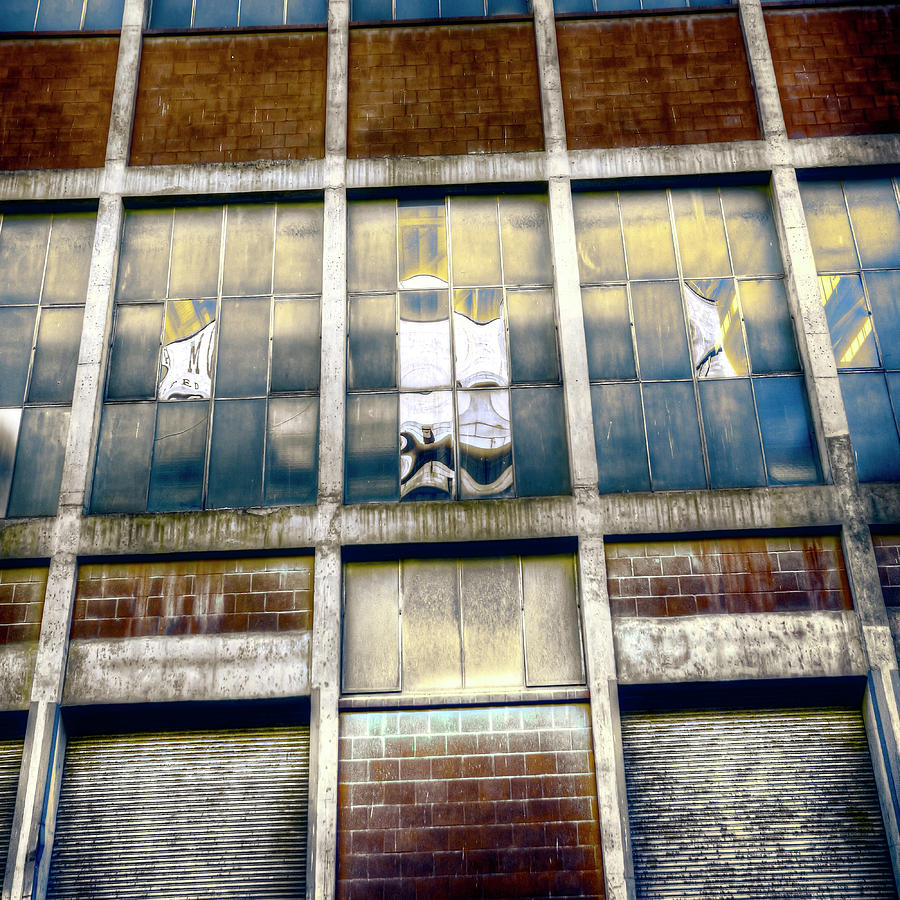 Warehouse Wall Photograph by Wayne Sherriff
