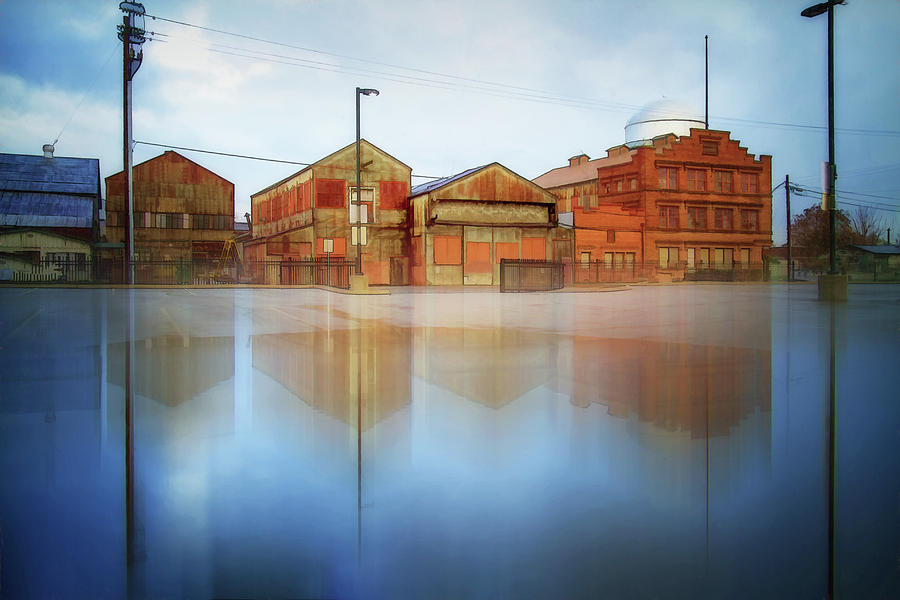 Warehouses Digital Art by Terry Davis