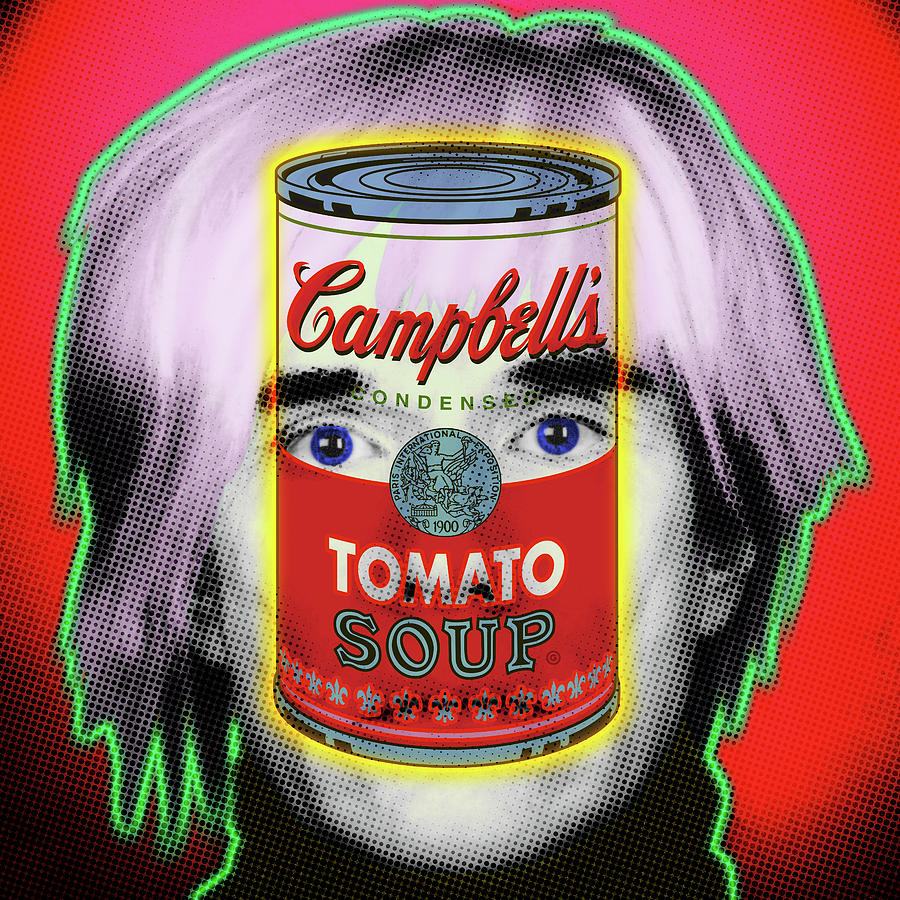 Warhol Tribute Painting by Gary Grayson