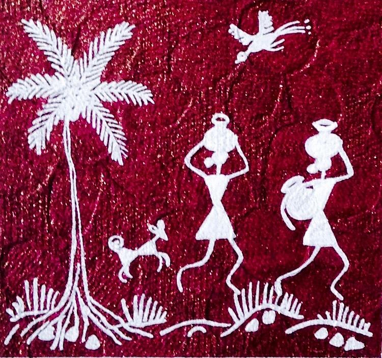 warli art village life