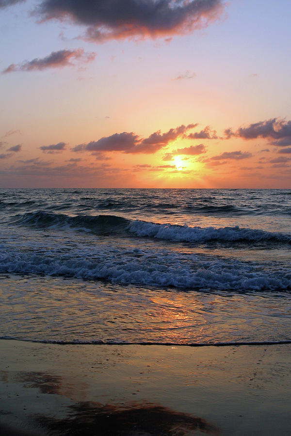 Warm Atlantic Sunrise Photograph by Brook Burling